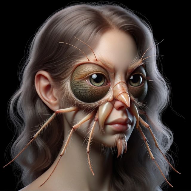 Micheline, tête de moustique